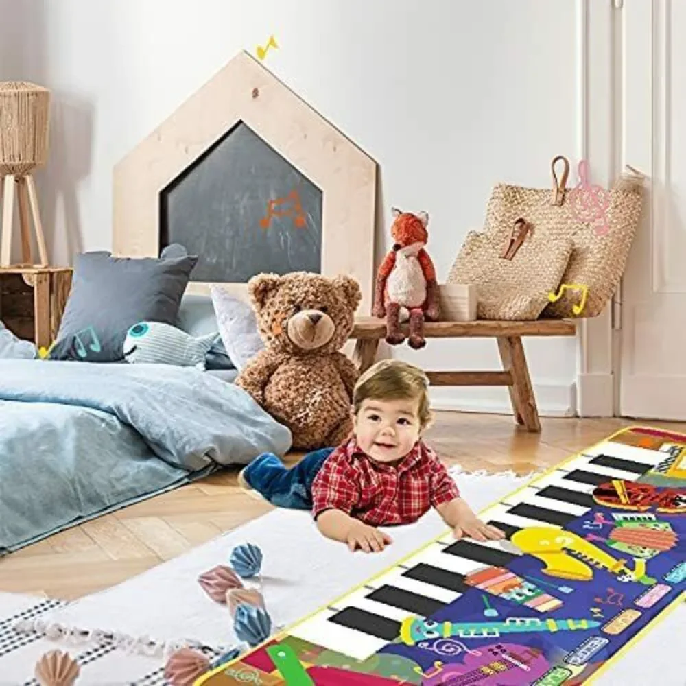 Kids Musical Piano Mats, Soft Musical Dance Mat, Baby Early Education